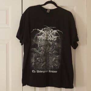 Dark Throne The Underground Resistance Heavyweight Band T-Shirt
